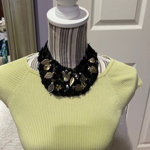 Hand made vintage collar necklace